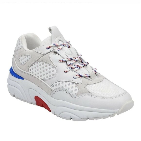 Marc Fisher Shoes - Marc Fisher LTD Nella White Leather Sneaker Shoes 10